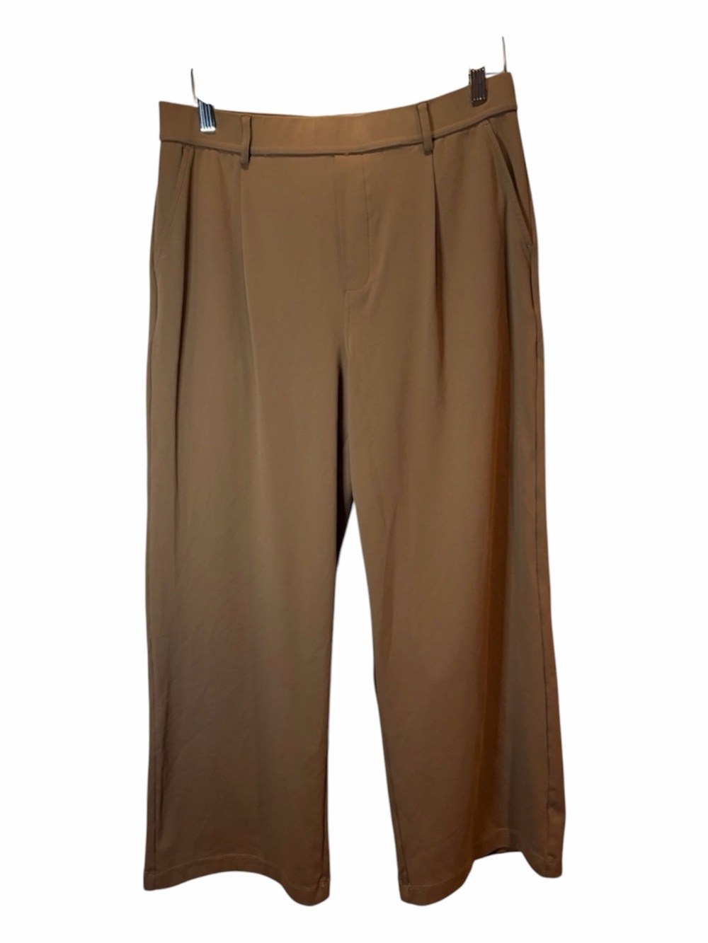 Halara Women’s Flex DaySretch High Waisted Brown Pull On Trousers Size Large